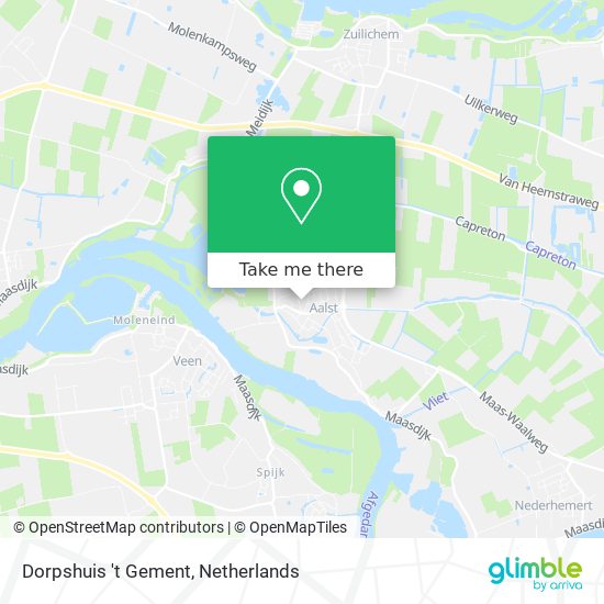 Dorpshuis 't Gement map