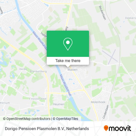 Dorigo Pensioen Plasmolen B.V. map