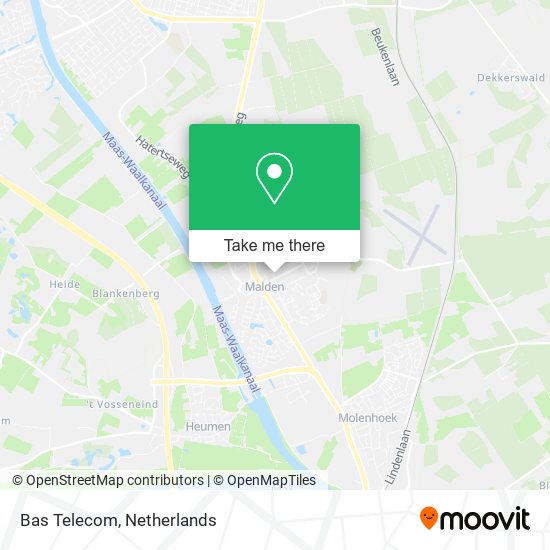 Bas Telecom map