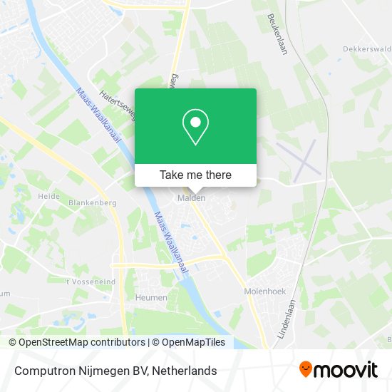 Computron Nijmegen BV Karte