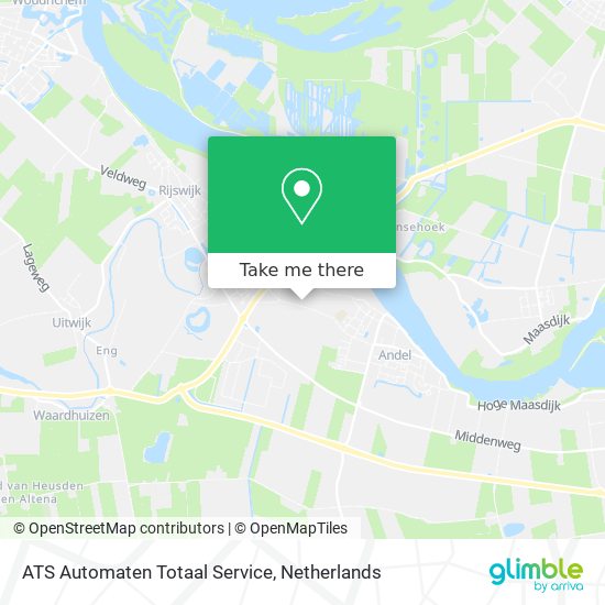 ATS Automaten Totaal Service map