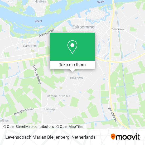 Levenscoach Marian Bleijenberg map