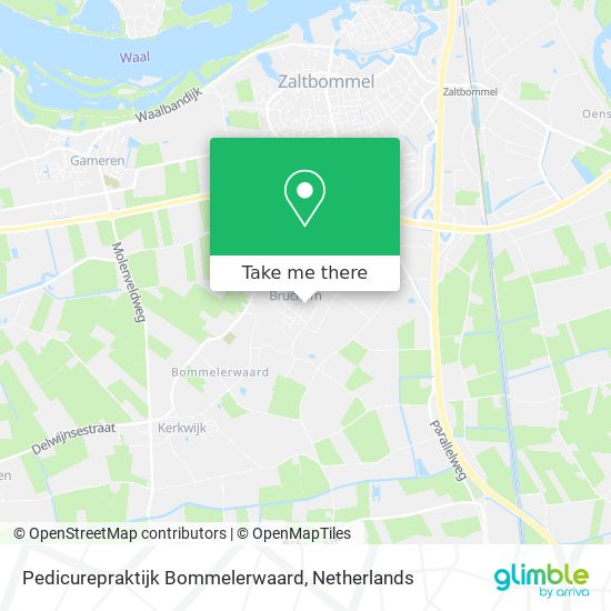 Pedicurepraktijk Bommelerwaard map