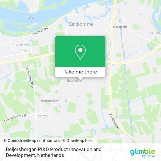 Beijersbergen PI&D Product Innovation and Development map
