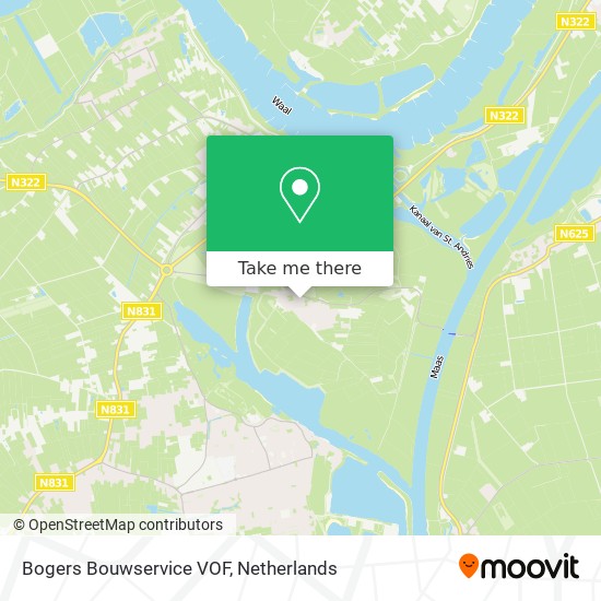 Bogers Bouwservice VOF map