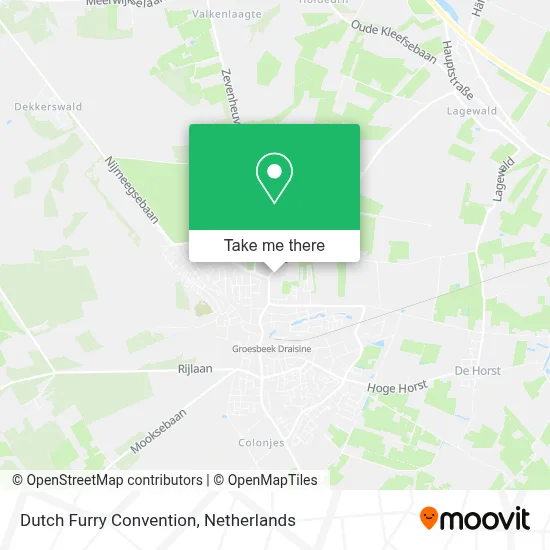 Dutch Furry Convention Karte