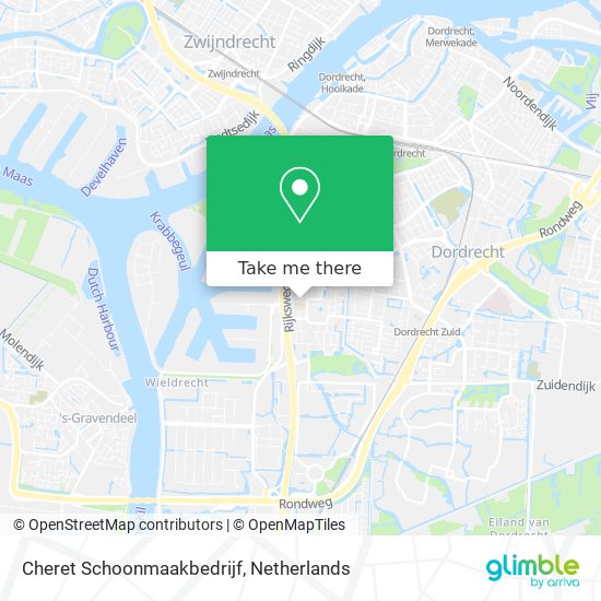 Cheret Schoonmaakbedrijf map