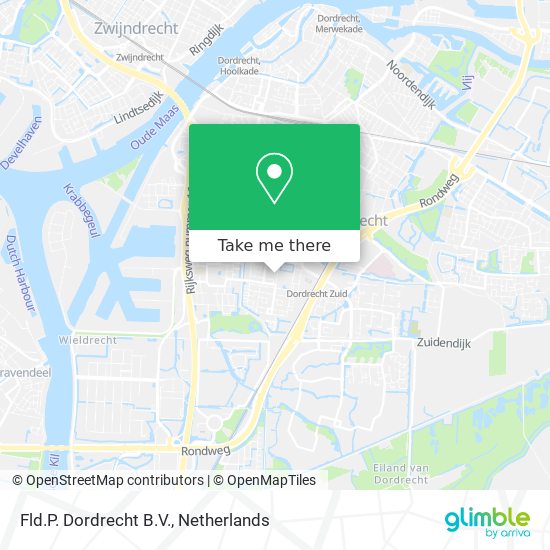 Fld.P. Dordrecht B.V. map