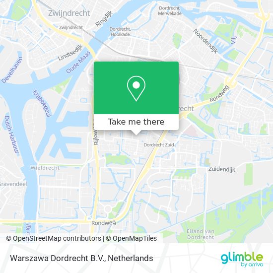 Warszawa Dordrecht B.V. Karte