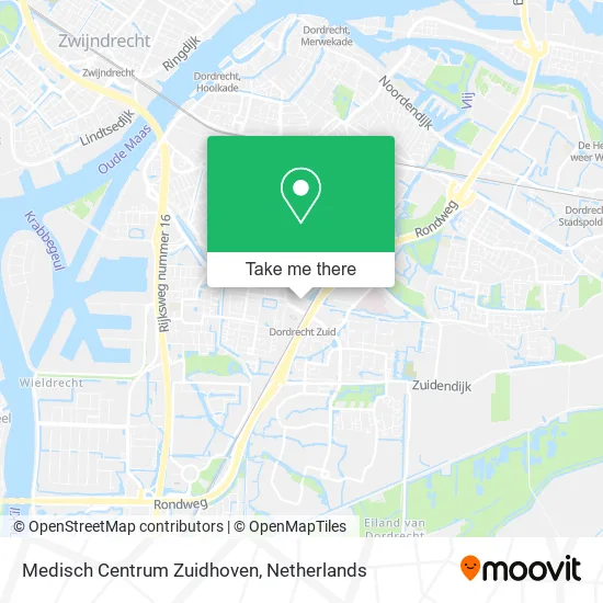 Medisch Centrum Zuidhoven map