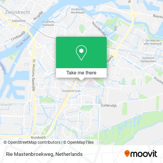 Rie Mastenbroekweg map