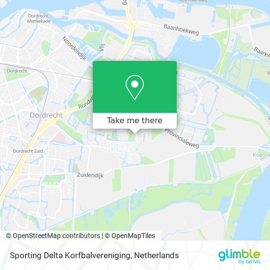 Sporting Delta Korfbalvereniging map