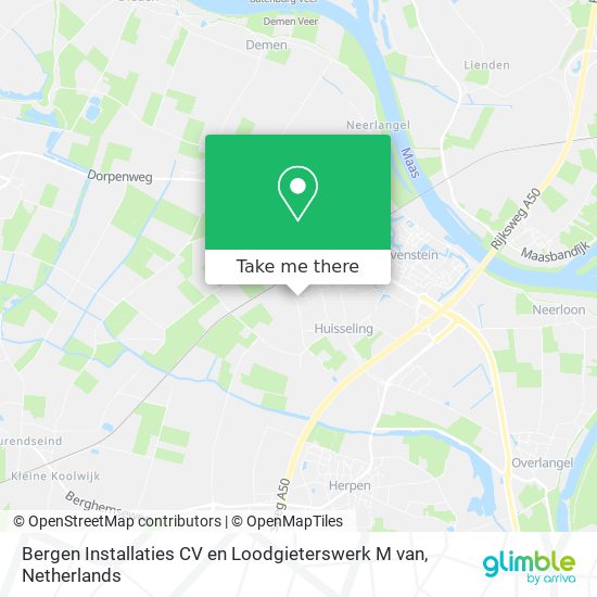 Bergen Installaties CV en Loodgieterswerk M van map