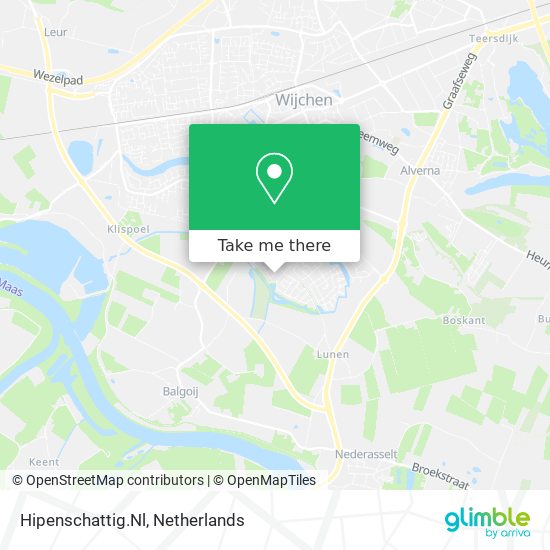 Hipenschattig.Nl map