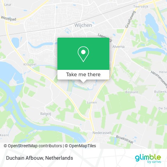 Duchain Afbouw map