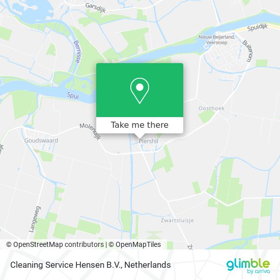 Cleaning Service Hensen B.V. Karte