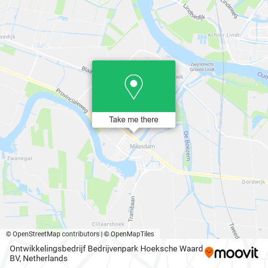 Ontwikkelingsbedrijf Bedrijvenpark Hoeksche Waard BV map