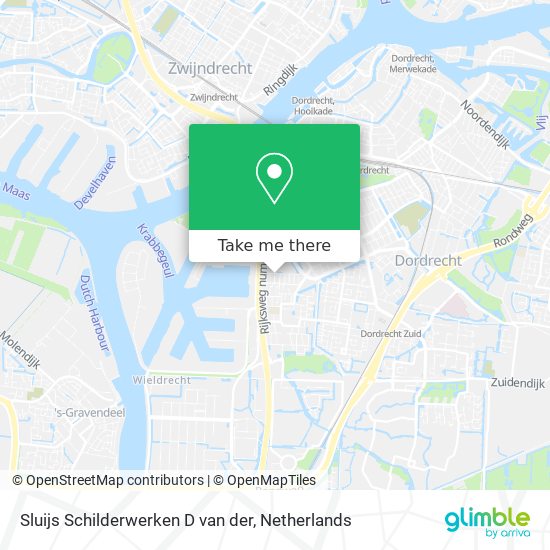 Sluijs Schilderwerken D van der map