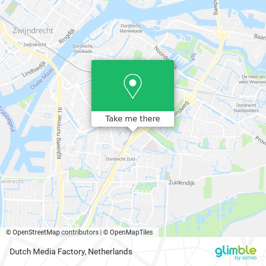 Dutch Media Factory map