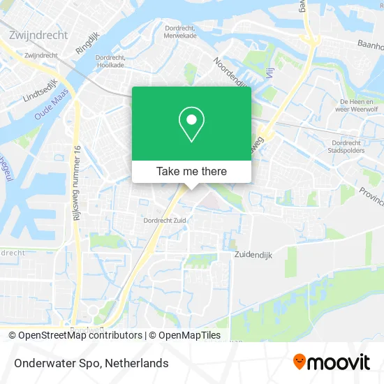 Onderwater Spo map