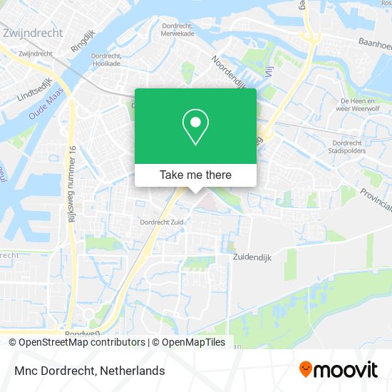Mnc Dordrecht Karte