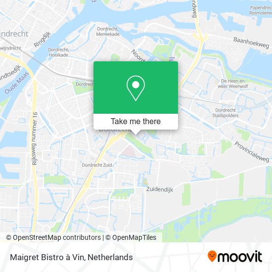 Maigret Bistro à Vin map