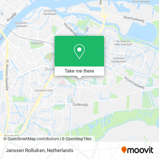 Janssen Rolluiken map