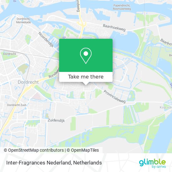 Inter-Fragrances Nederland Karte