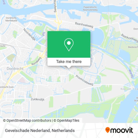 Gevelschade Nederland map