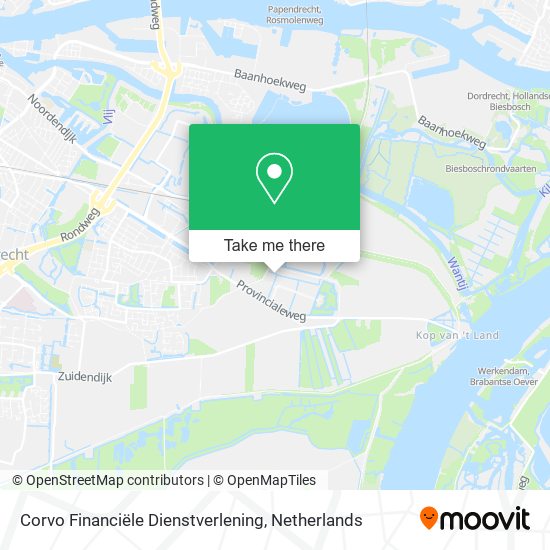 Corvo Financiële Dienstverlening map