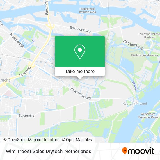 Wim Troost Sales Drytech map