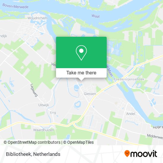 Bibliotheek map