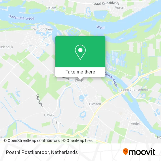 Postnl Postkantoor map
