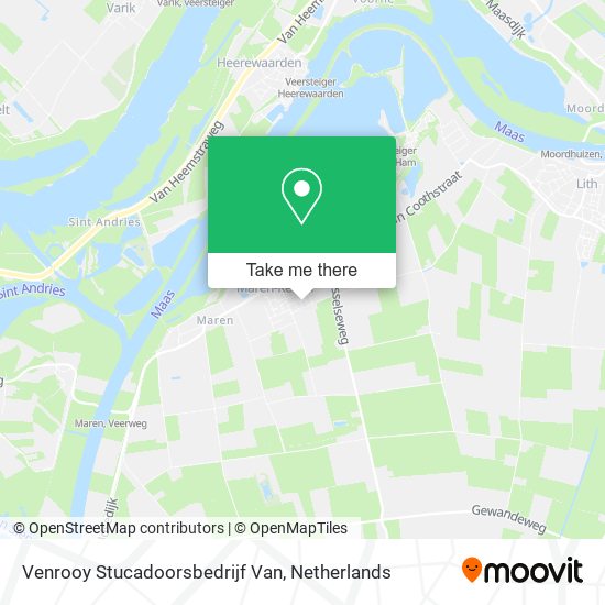 Venrooy Stucadoorsbedrijf Van map