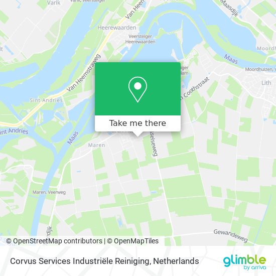 Corvus Services Industriële Reiniging map