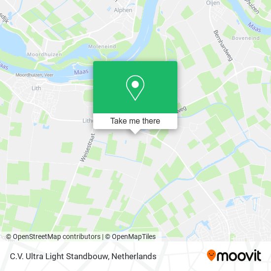 C.V. Ultra Light Standbouw map