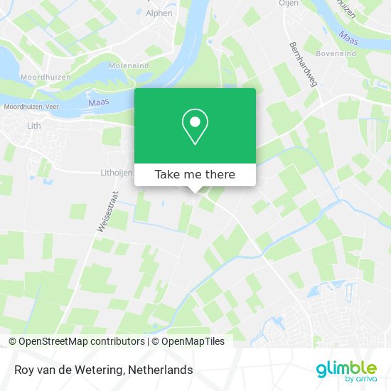 Roy van de Wetering map