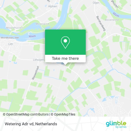 Wetering Adr vd map