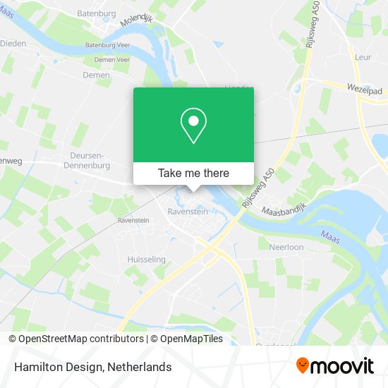 Hamilton Design map