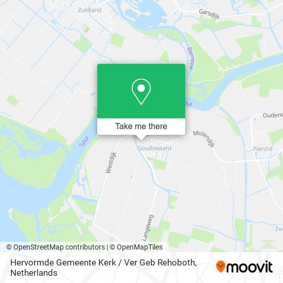 Hervormde Gemeente Kerk / Ver Geb Rehoboth Karte