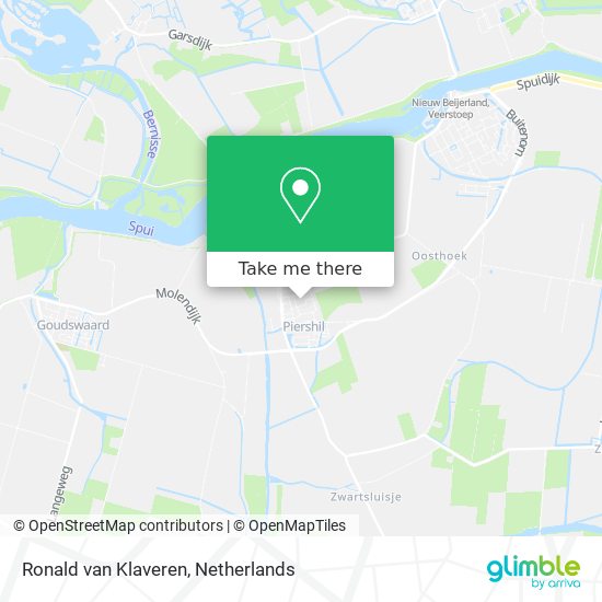 Ronald van Klaveren map