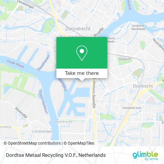 Dordtse Metaal Recycling V.O.F. map