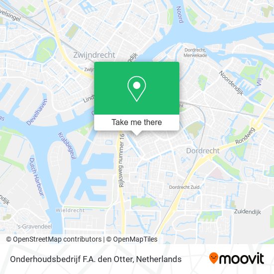 Onderhoudsbedrijf F.A. den Otter map