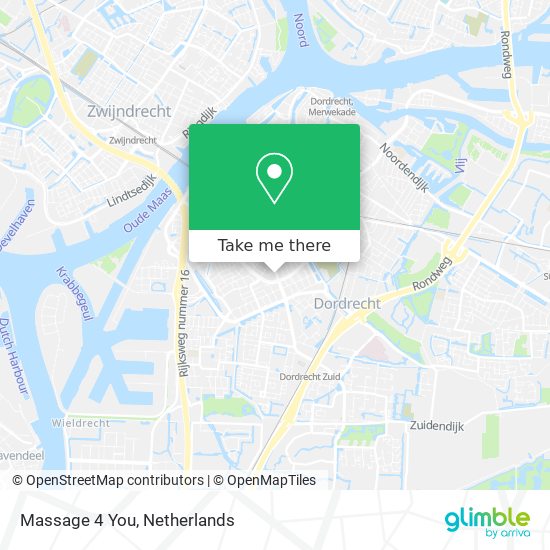 Massage 4 You map