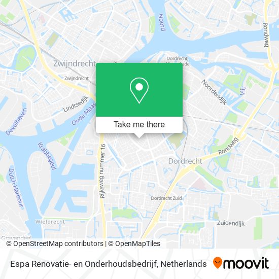 Espa Renovatie- en Onderhoudsbedrijf map