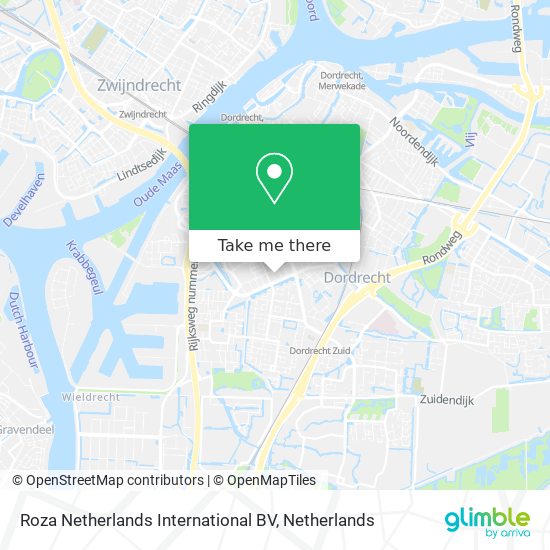 Roza Netherlands International BV map