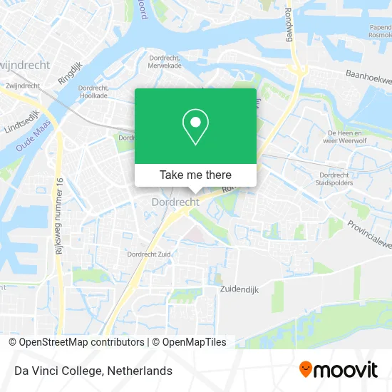 Da Vinci College map