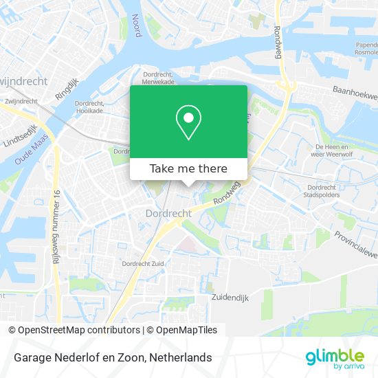 Garage Nederlof en Zoon map