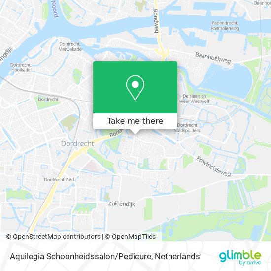 Aquilegia Schoonheidssalon / Pedicure map