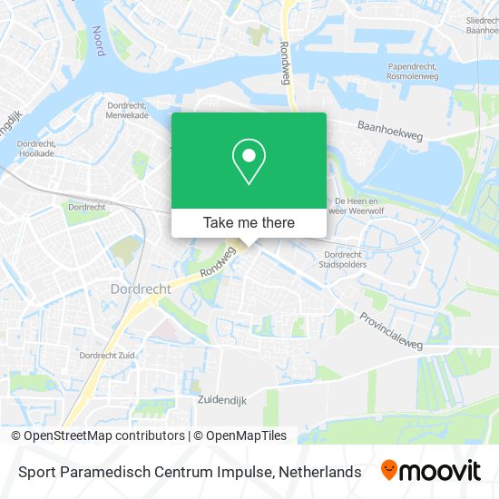 Sport Paramedisch Centrum Impulse map